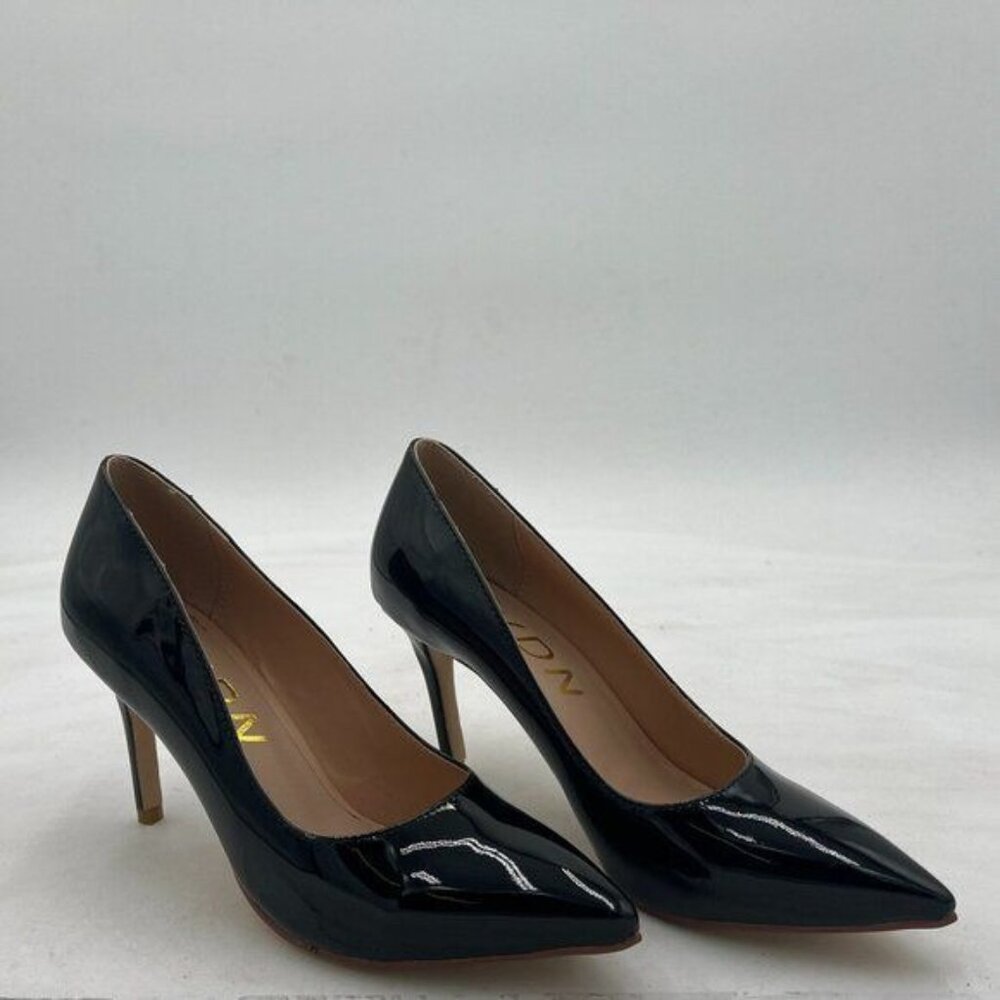 YDN Women's High Heel Pumps Pointed Toe Classic 85mm Stiletto Heels Patent Party